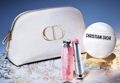 Diorジュエリーポーチスターモチーフヘアクリップセットシーズナル