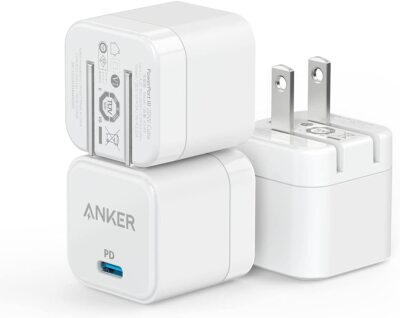 Anker 20W Type C Charger Compact Power Adapter USB-C Fast Charging