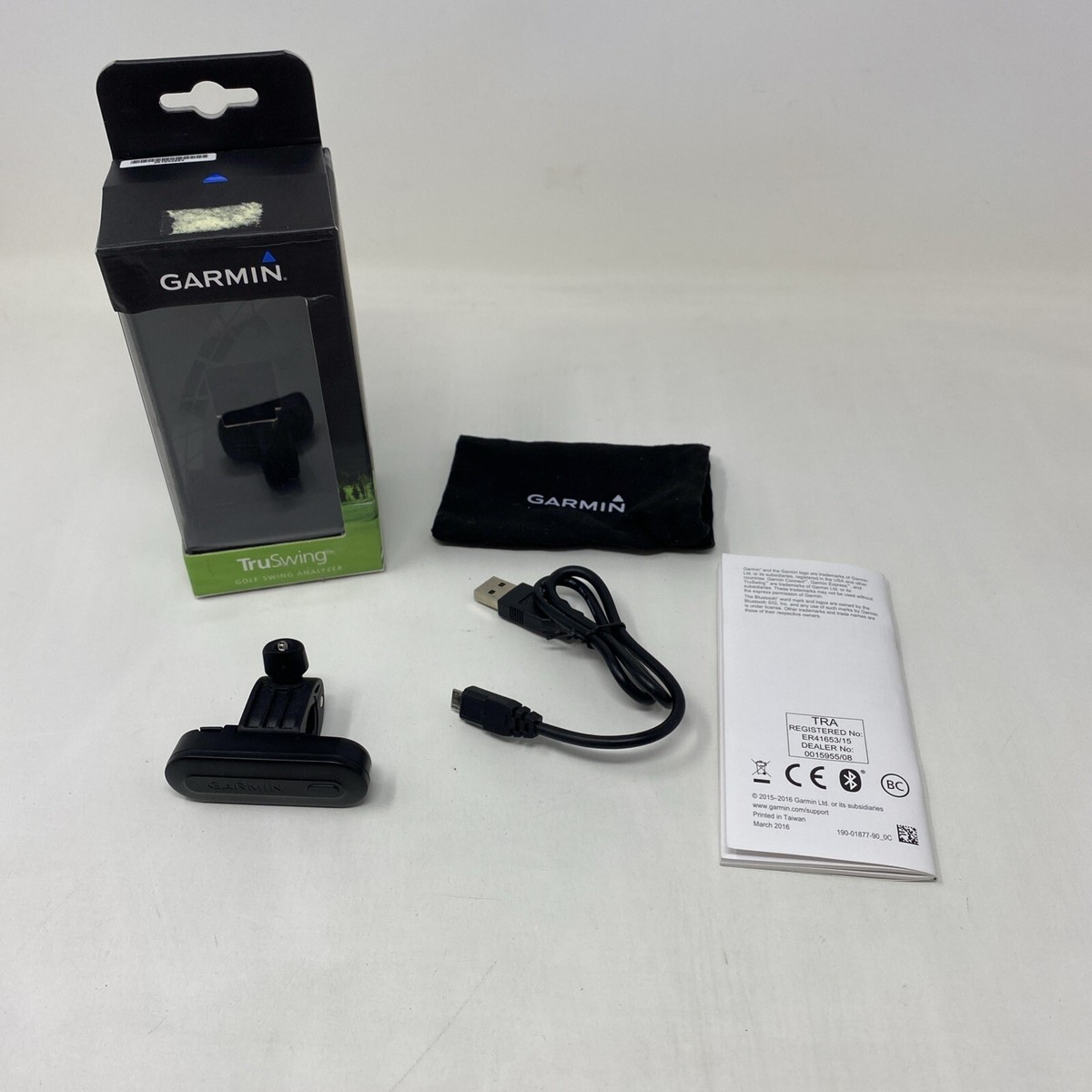 GARMIN TruSwing ゴルフスイングアナライザー 本体＋箱付き GARMIN