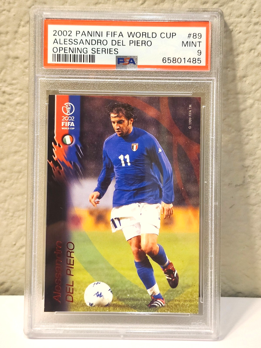 貴重デルピエロサイン入2002ワールドカップ公式ボールDel Piero