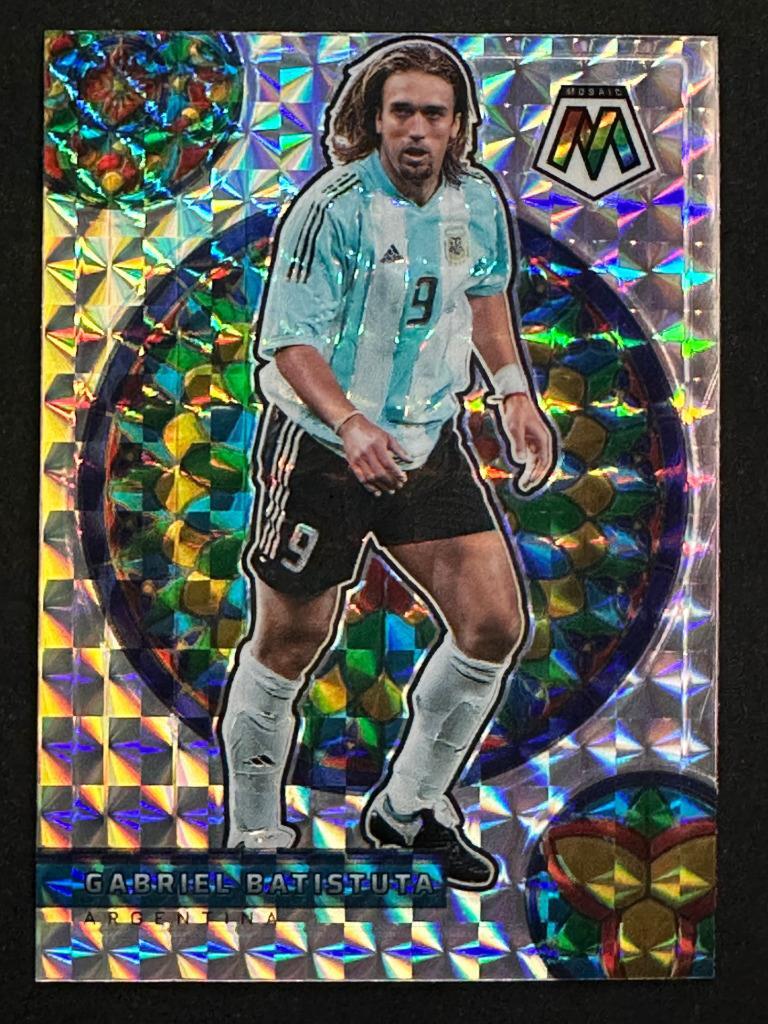 Gabriel Batistuta 2021 Mosaic Road to FIFA World Cup #46 Stained
