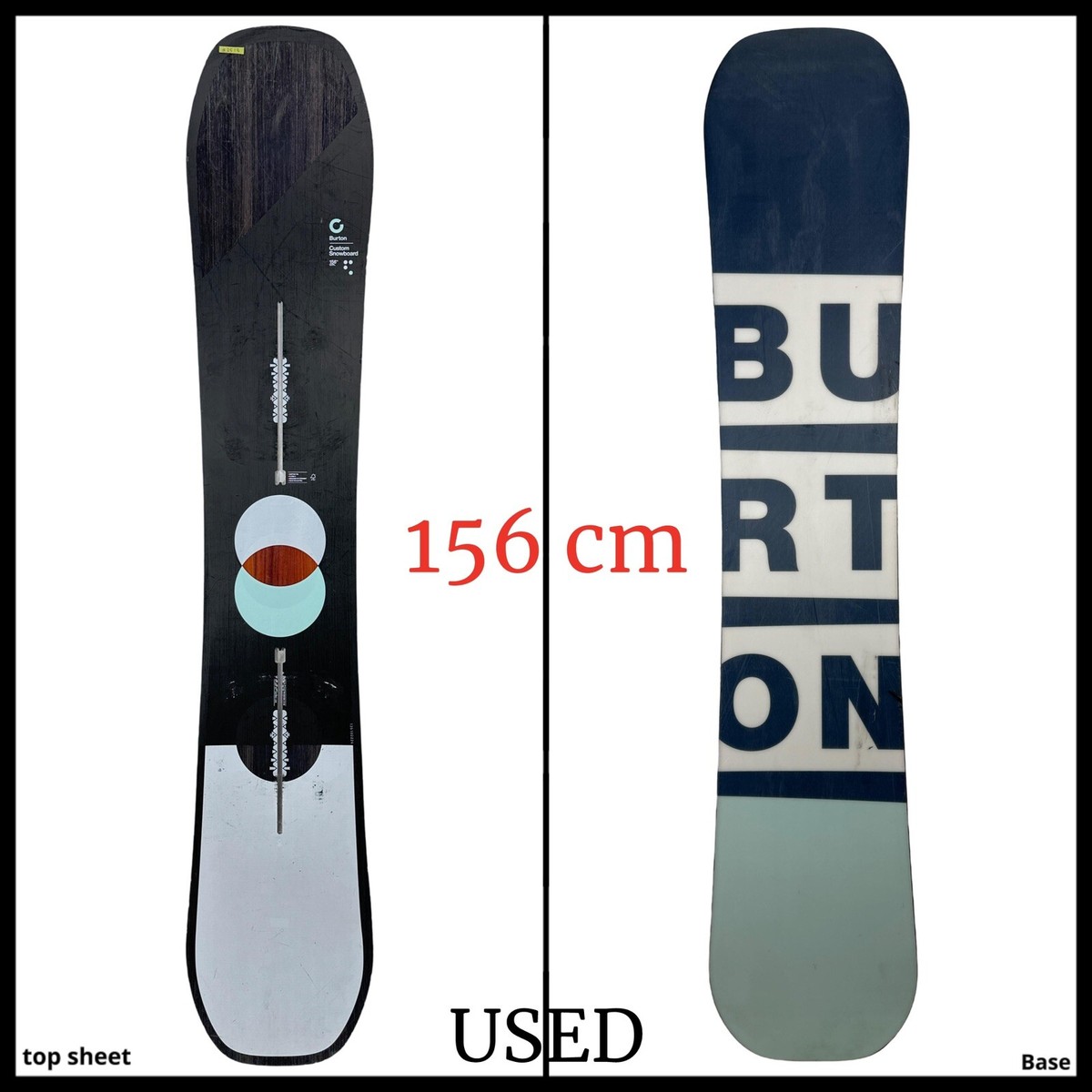 BURTON CUSTOM スノーボードバインディング Mサイズ BURTON CUSTOM Re