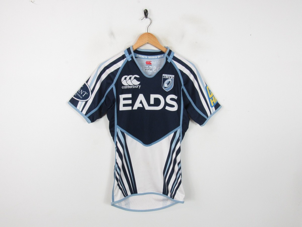 デッドストック canterbury CARDIFF BLUES Jersey2