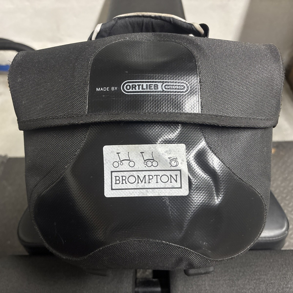 希少Brompton× ORTLIEB オルトリーブミニOバッグ ブラック 希少