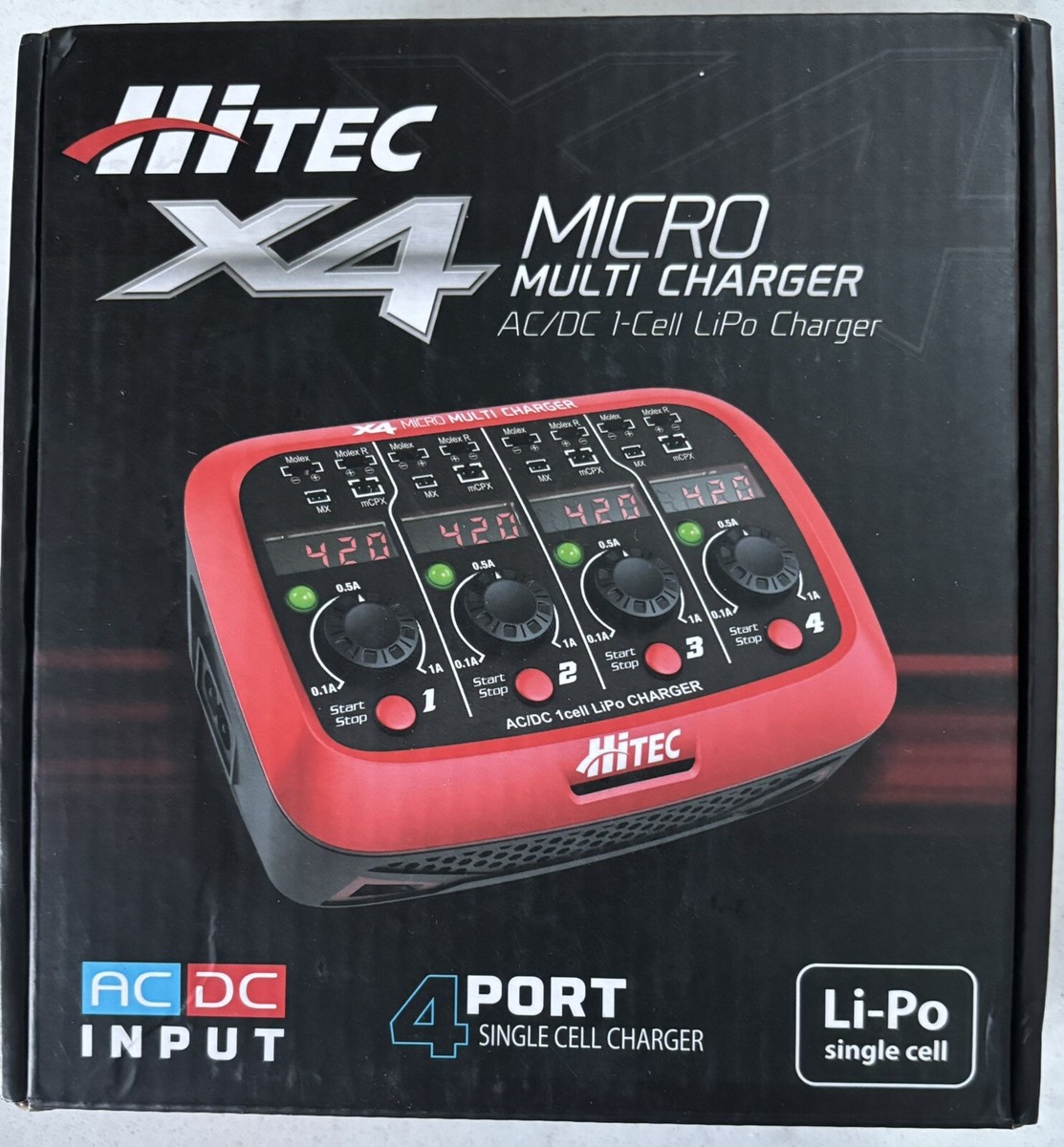 ホビーラジコン ePowerBox 30A & Multi Charger X4 80 ホビーラジコン