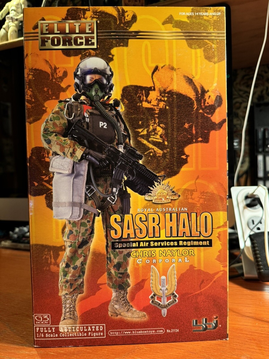 未開封 ELITE FORCE SASR HALO CHRIS NAYLOR Elite Force SASR HALO