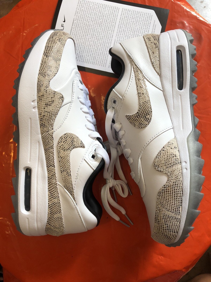 NIKE GOLF】AIR MAX 1 NRG SNAKESKIN 25.5 NIKE GOLF】AIR MAX 1 NRG