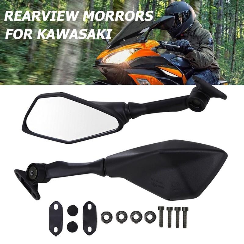 Rear View Mirrors For Kawasaki Ninja 300R EX300 2013-2017 ZX6R 636