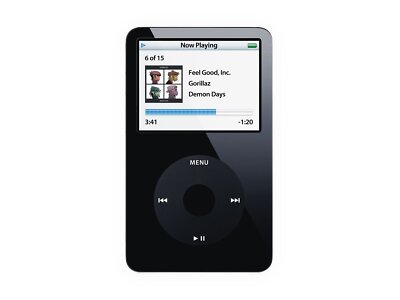 Apple iPod 5th Generation 30GB MP3 Player Black (MA446FB/A