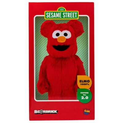 Medicom Sesame Street Elmo Costume Ver. 2.0 1000% Bearbrick Figure