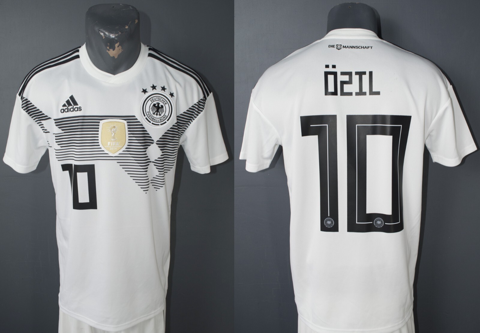 ドイツ代表 メスト・エジル タグ付き ユニフォーム 2018年W杯 ドイツ