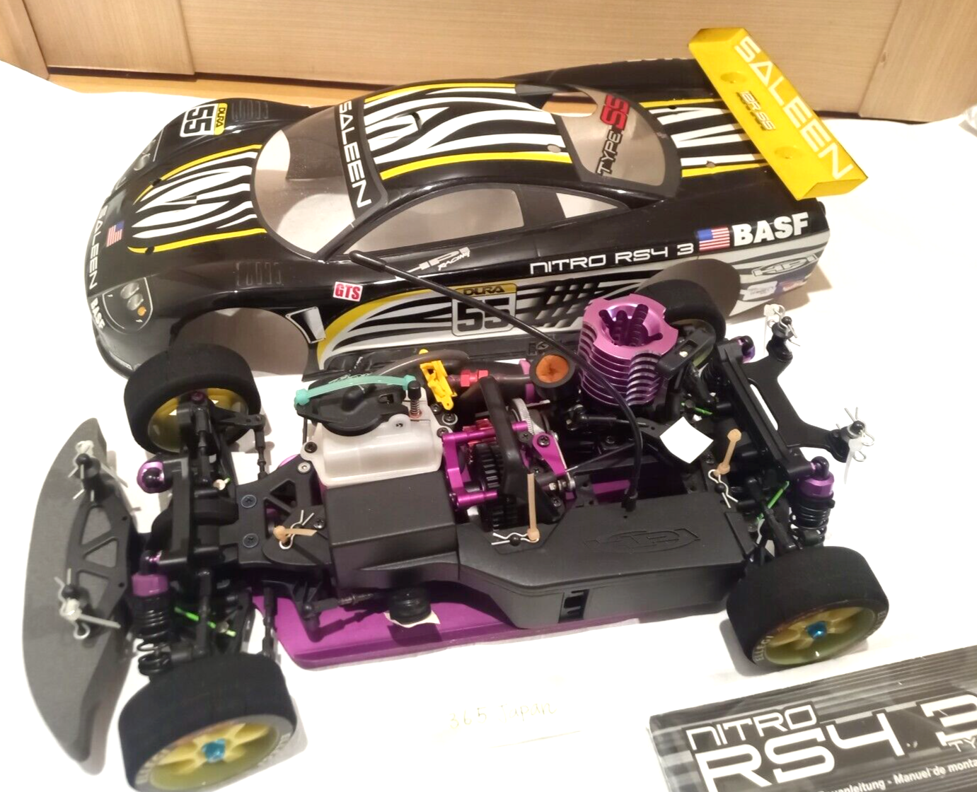 ラジコン エンジンカー☆HPI NITRO RS4 3☆18SS ドリフト HPI NITRO