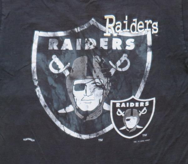 Oakland Raiders Vintage T Shirt 1995 Season Logo NFL Football Team