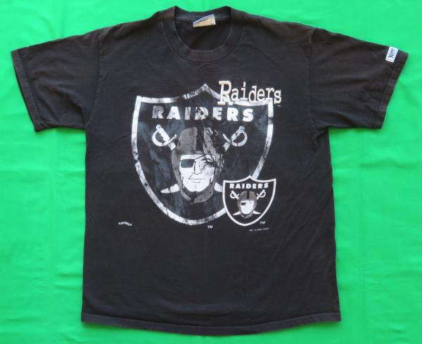 Oakland Raiders Vintage T Shirt 1995 Season Logo NFL Football Team