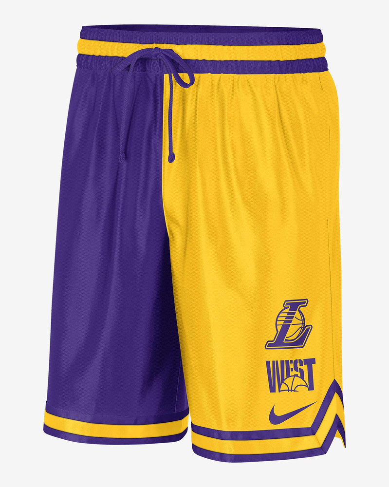DR9350-728] Mens Nike LA LAKERS COURTSIDE NBA GRAPHIC SHORTS | eBay