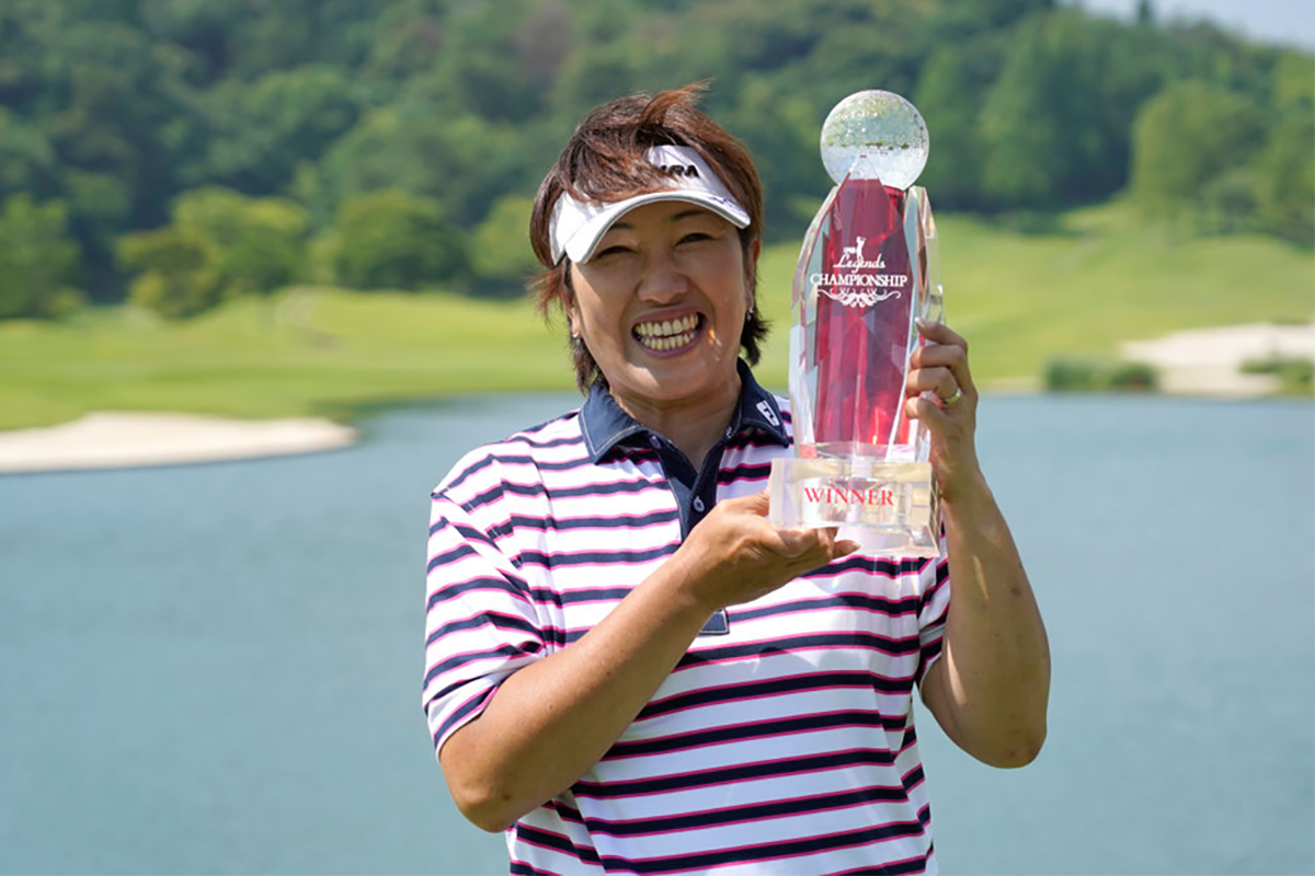 47歳・福嶋晃子が涙のシニアツアー初優勝 【国内女子ツアー LPGA