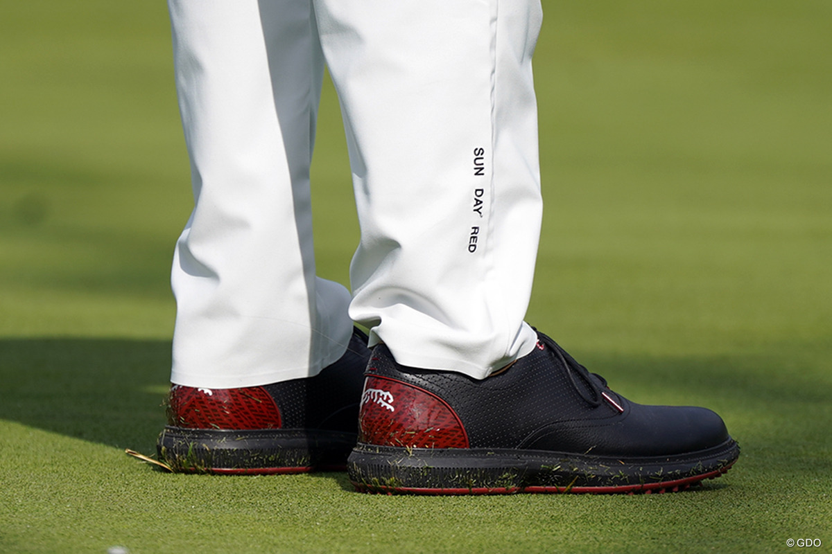 画像詳細 2024年 ザ・ジェネシス招待 事前 タイガー・ウッズ シューズ