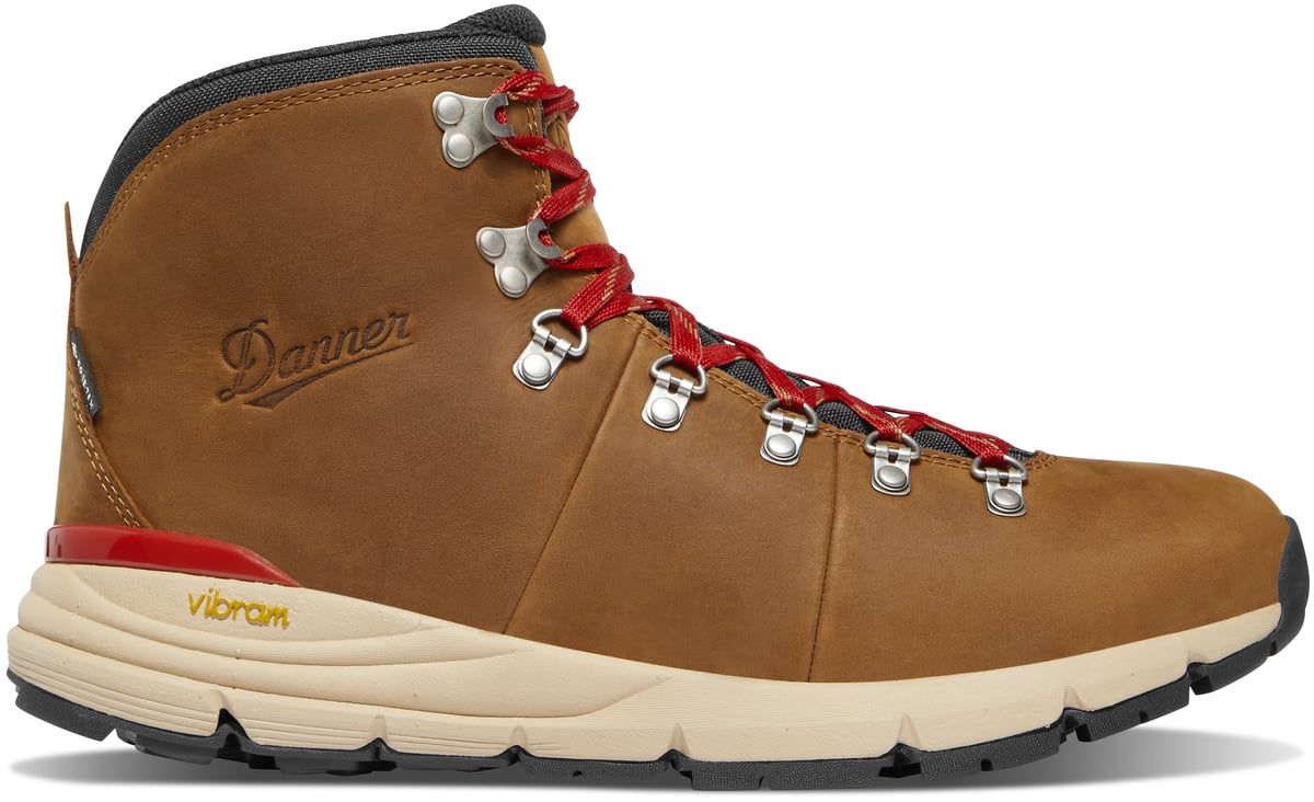 Danner - Mountain 600 Leaf GTX Grizzly Brown/Rhodo Red