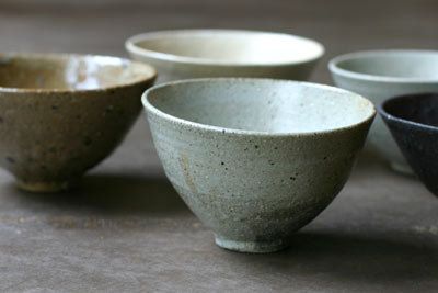 飯碗展より、田谷直子さんと寒川義雄さんの飯碗』