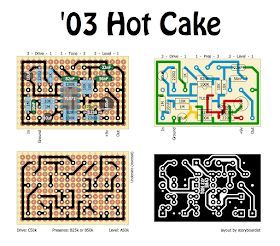 ギター HOT CAKE Old Circuit Tracing Journal: Crowther Hot Cake