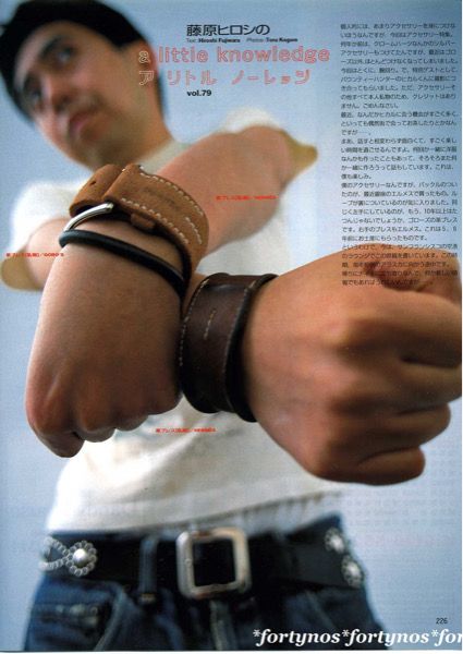 名作 HERMES エルメス 藤原ヒロシ着 エトリビエール ブレスレット