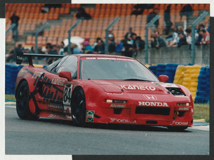 LE MANS 1995 #84 KUNIMITSU HONDA NSX GT GT2 ORIGINAL PERIOD PRESS