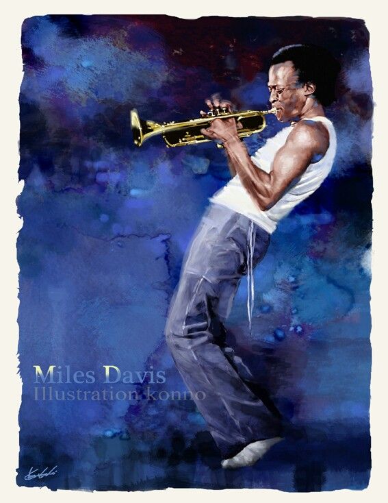 オリジナル自作絵 絵画 sawatari_doodles【Trumpet】 オリジナル自作絵