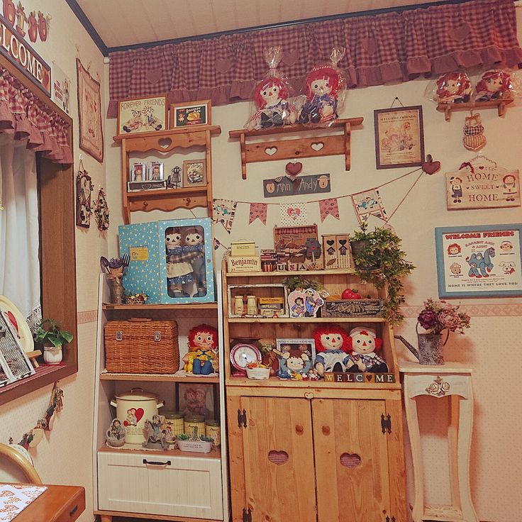 棚/カントリー雑貨/アン&アンディ/カントリー家具/カントリードール