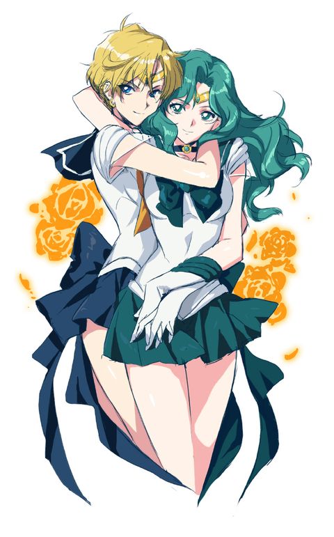 Sailor Uranus & Sailor Neptune!!