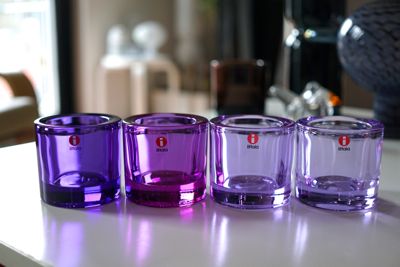 iittala Kivi 60mm -Amethyst & 紫系のKiviたち | buckの気ままなblog。