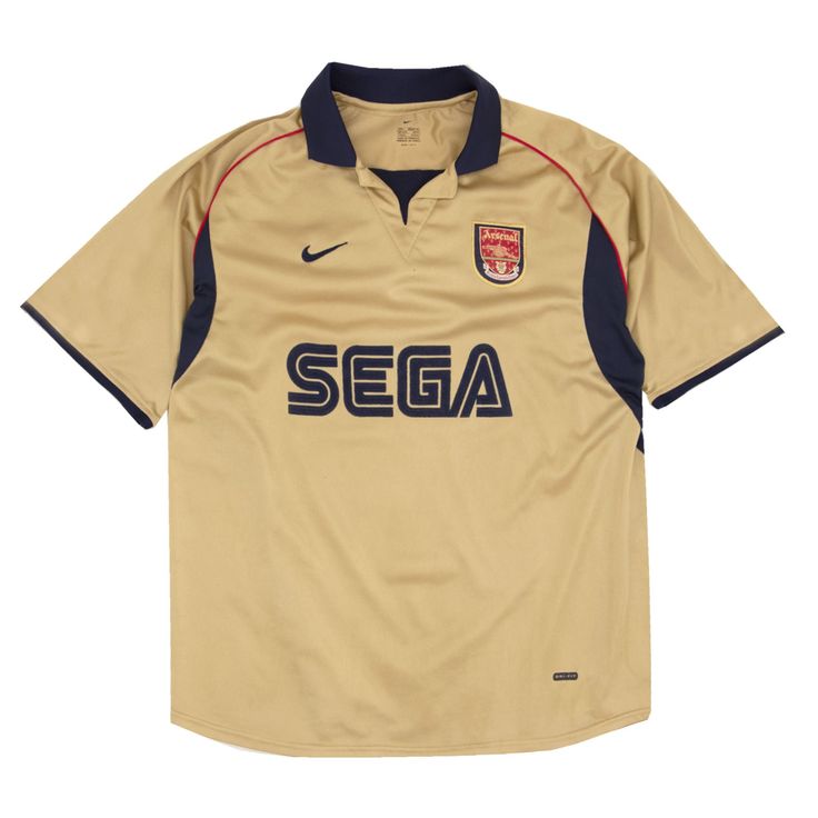 2001-02 Nike Arsenal Sega Away Jersey