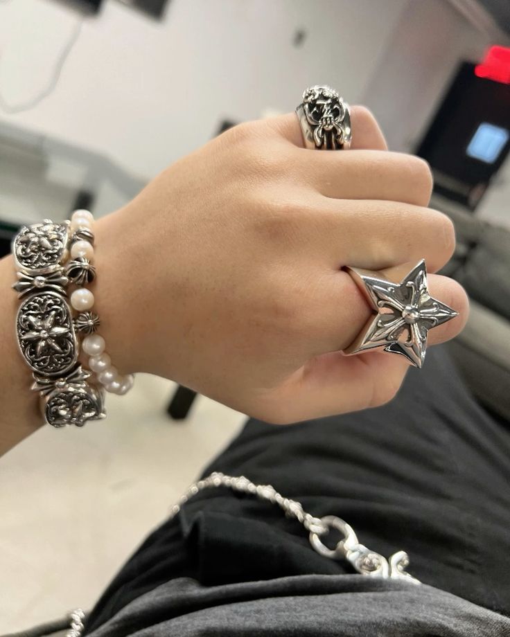 Chrome Hearts Star Ring