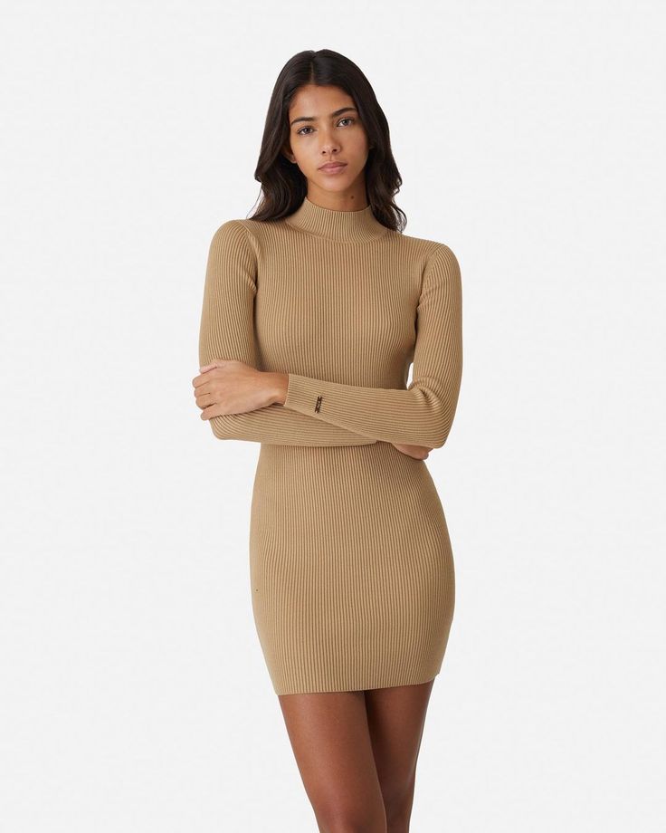 Kith Women on Instagram: “The Piper Knit Dress available in Tan