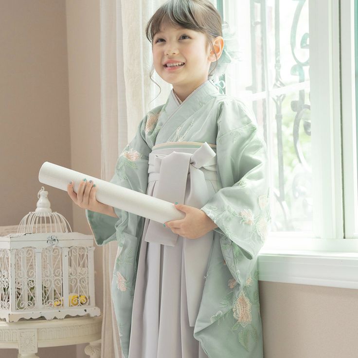 キャサリンコテージ キッズ ダリアエクア×灰色袴セット160 キャサリン