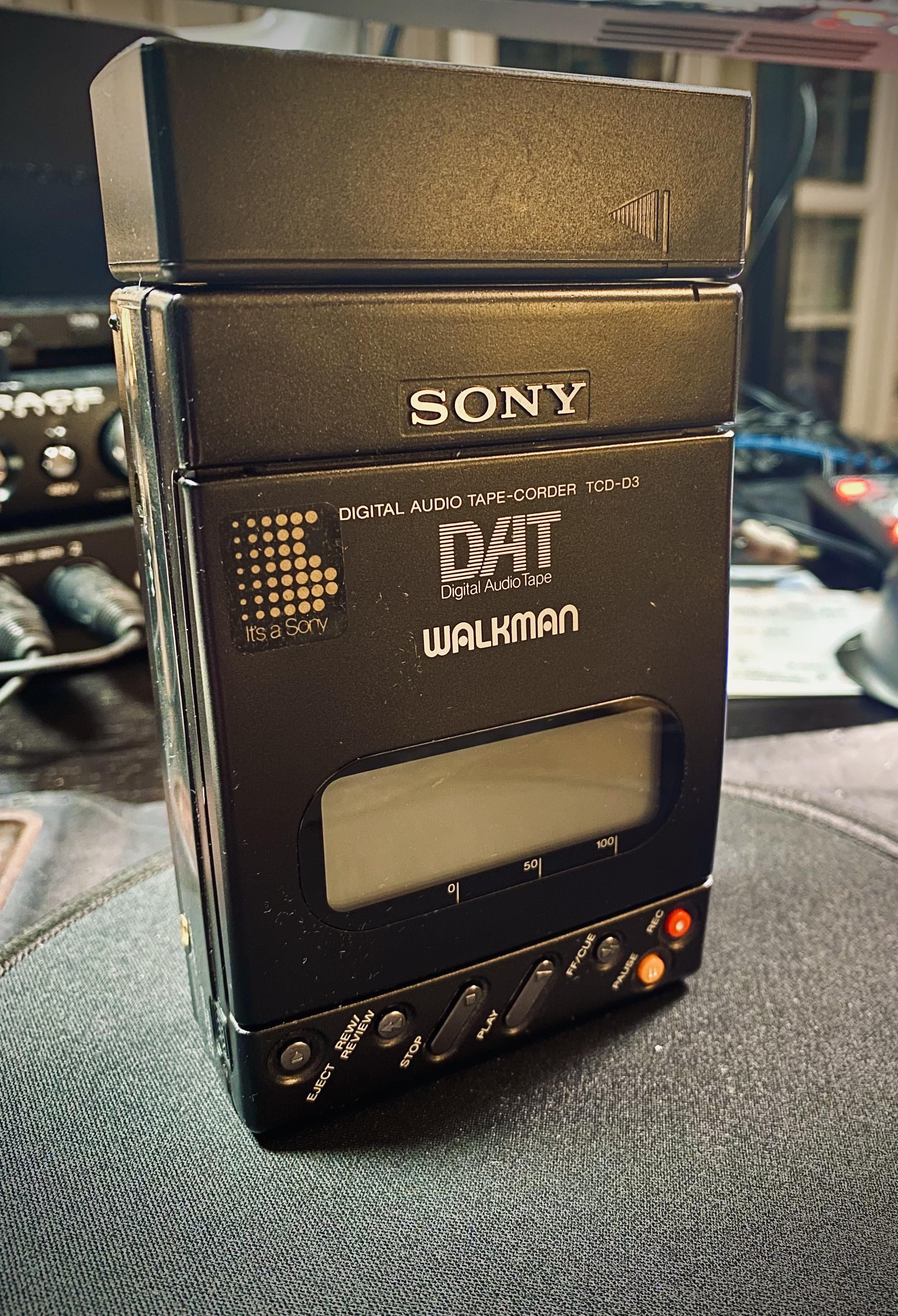 Sony DAT Walkman TCD-D3 - Repair / service recommendation? : r