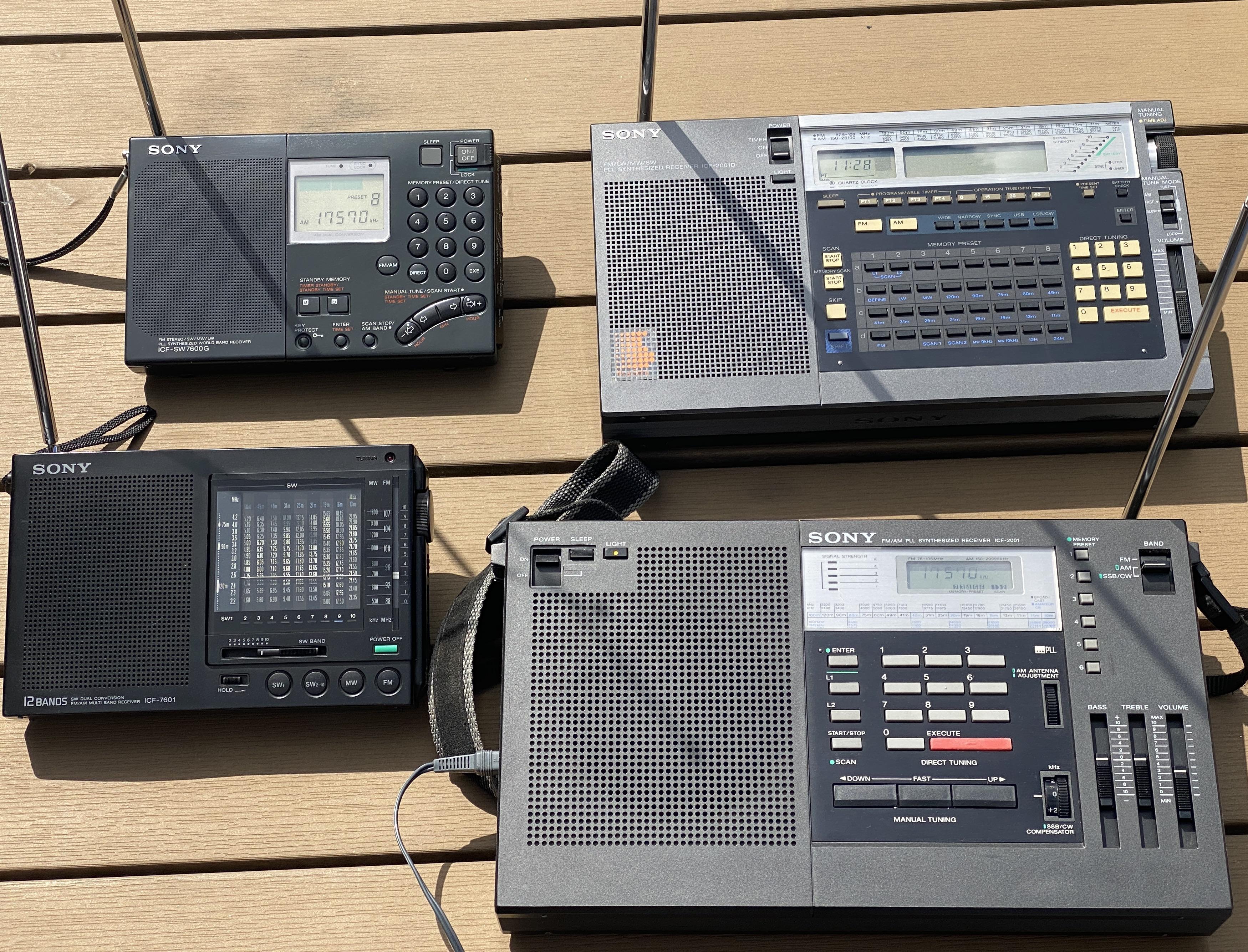 ソニーICF-2001Dの性能についてアドバイスください : r/shortwave