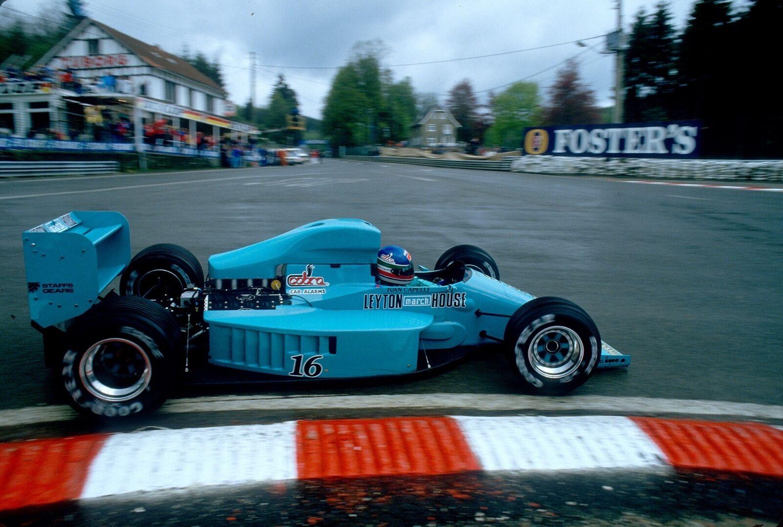 1987年のイヴァン・カペリ、レイトンハウス・マーチ871 F1、フォード