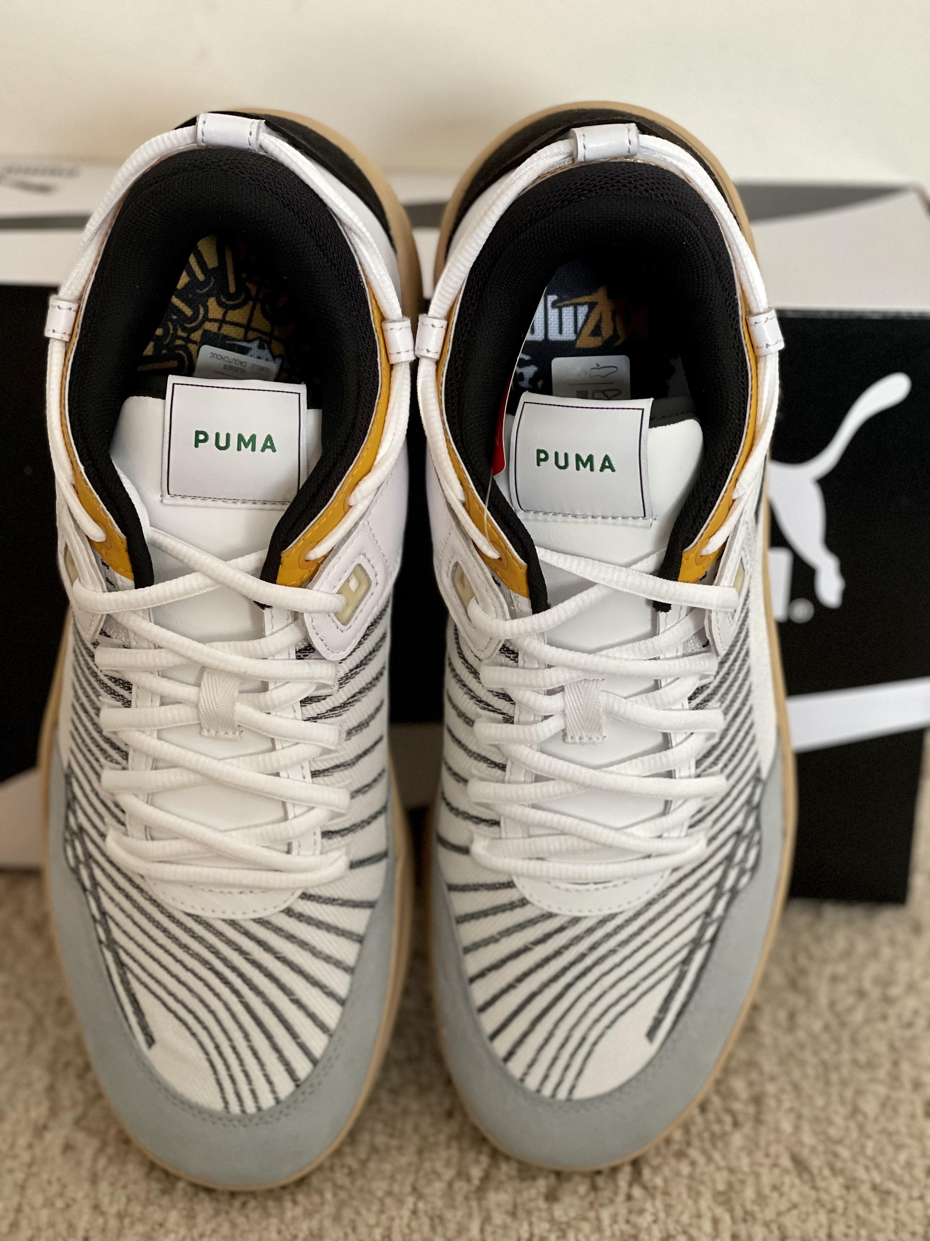 Puma Clyde All Pro Kuzma Low + Lace Swap & High Top Comparison : r