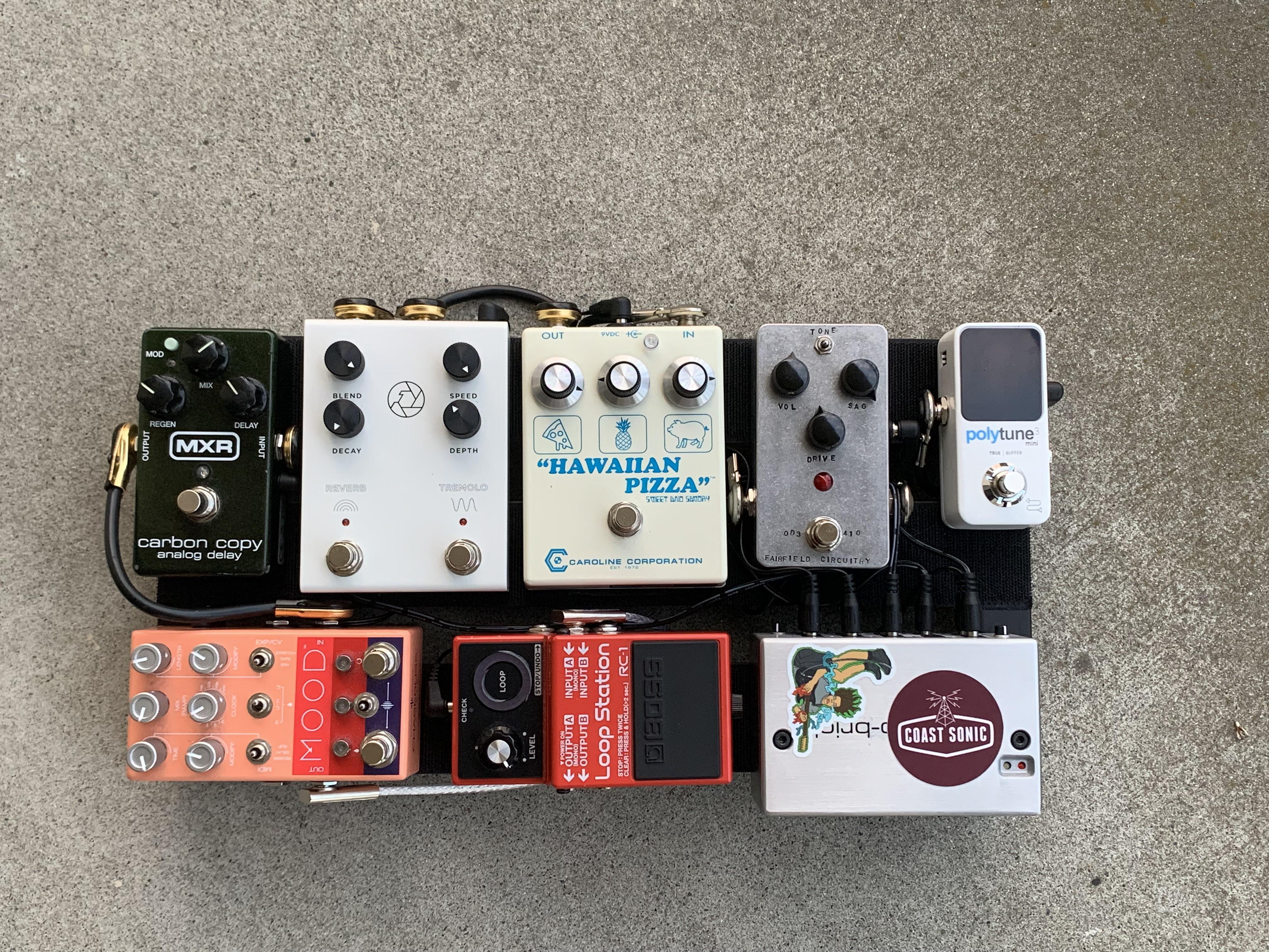 New pedal day: Fairfield Circuity - Barbershop. Also, new