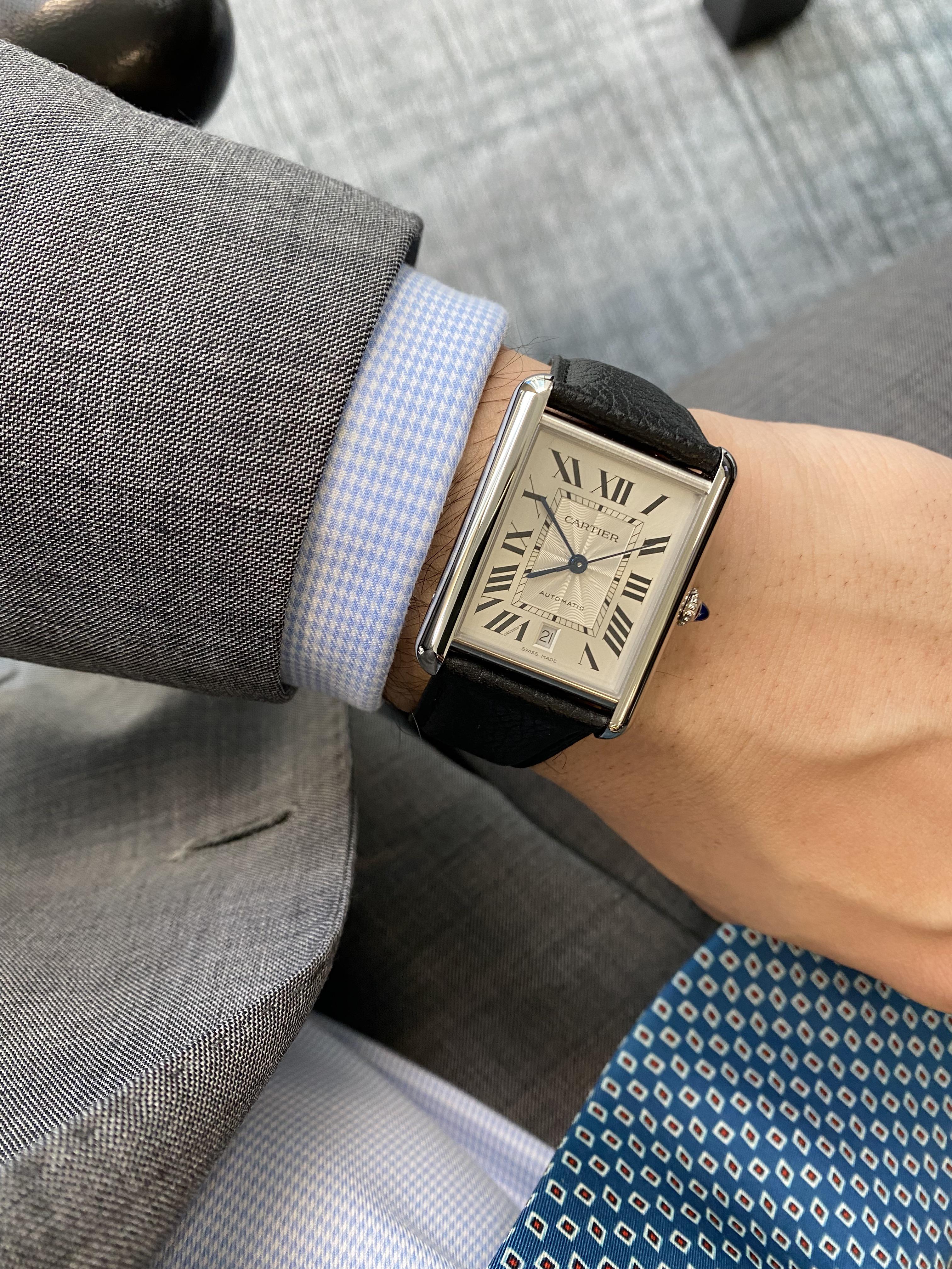 カルティエ タンク マスト XL] 初めての高級時計 : r/Watches