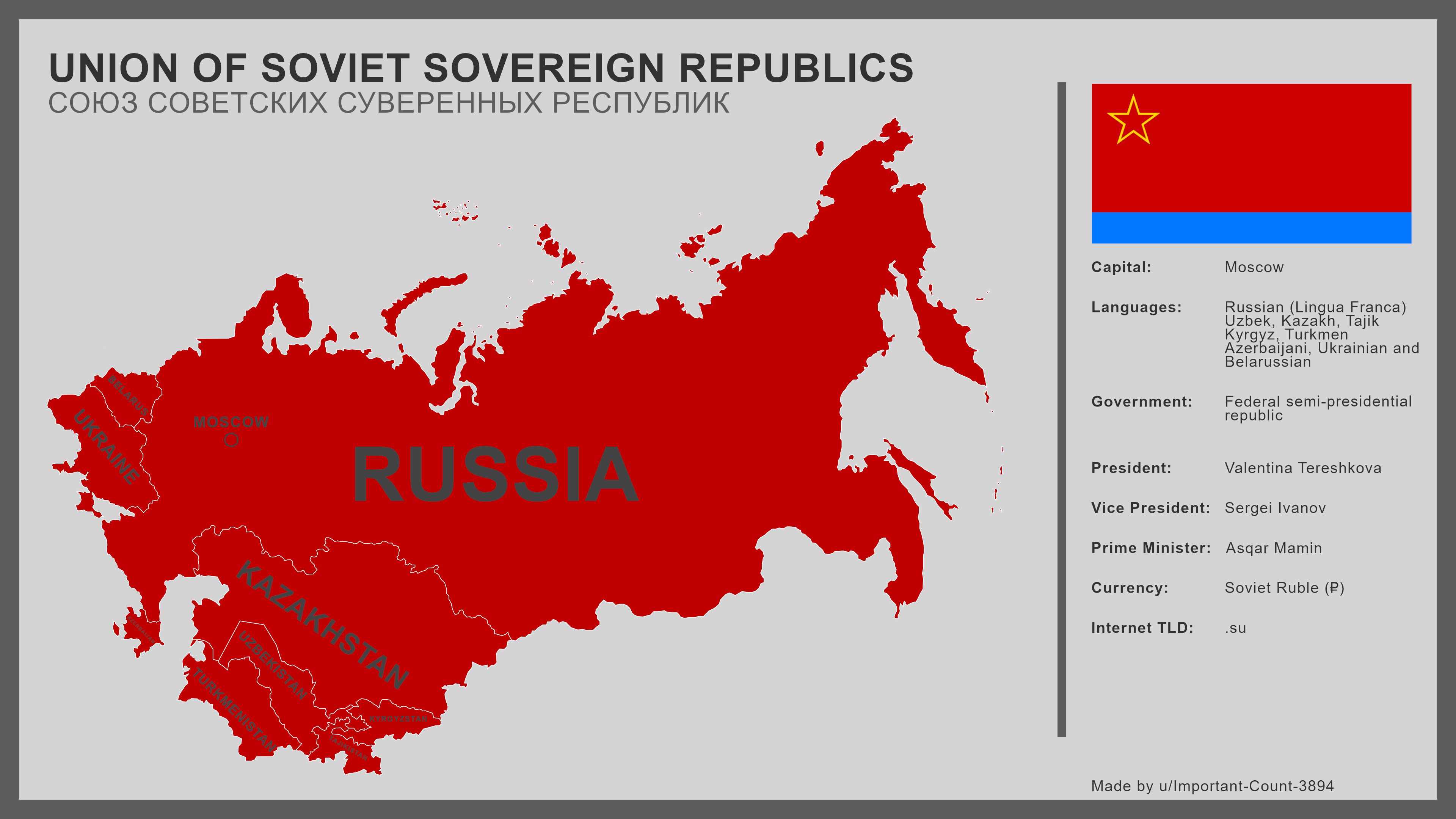 ソビエト社会主義共和国連邦 : r/AlternateHistory