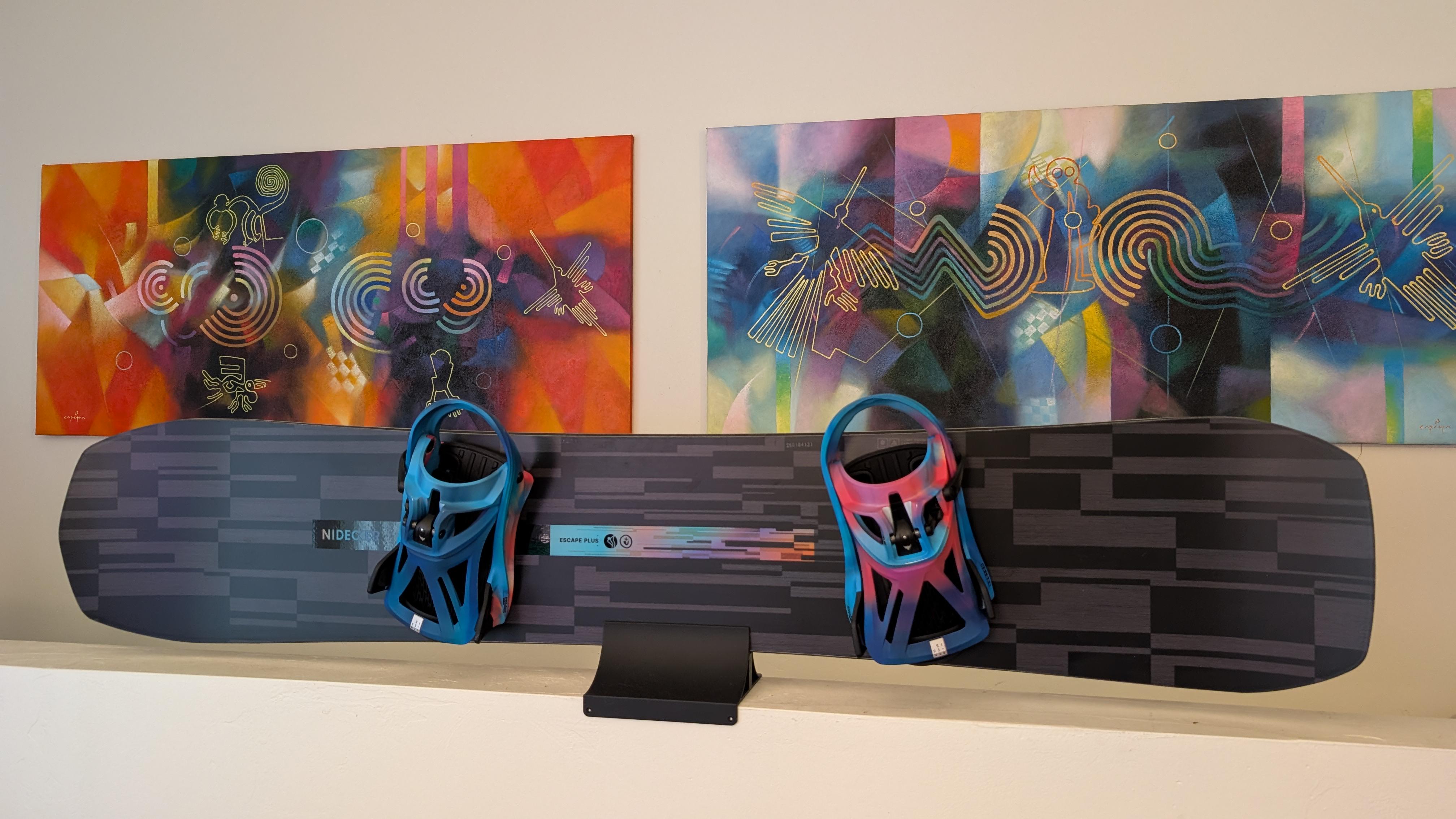 I got the board and bindings I wanted and the setup looks