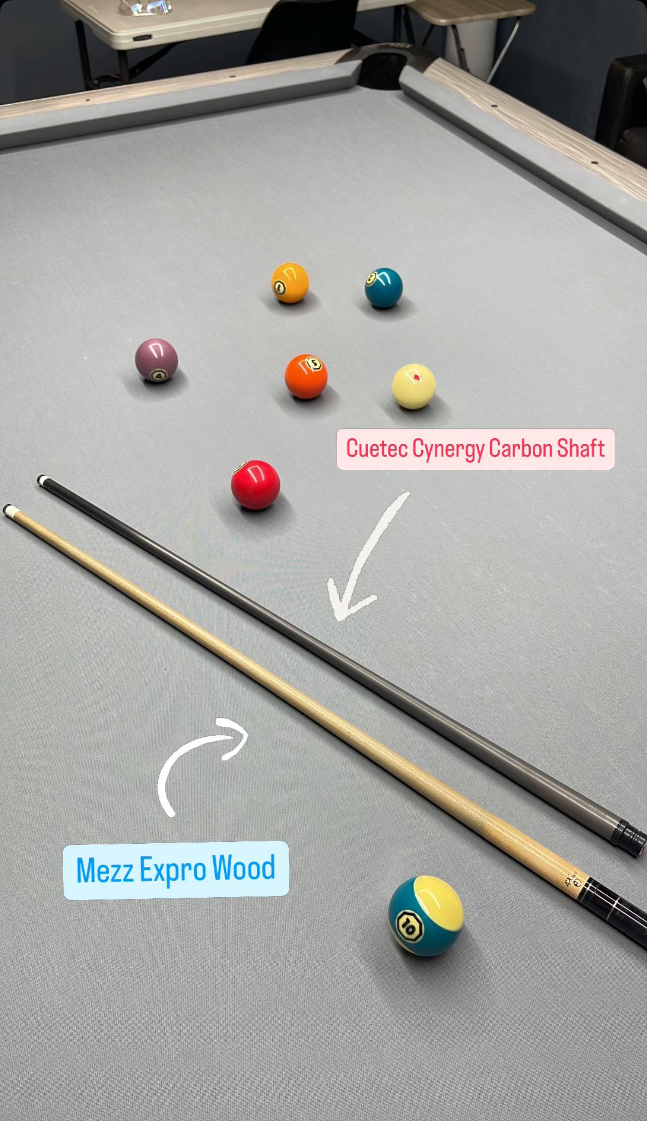 My New Wood Shaft! Mezz Expro United 12.5mm : r/billiards