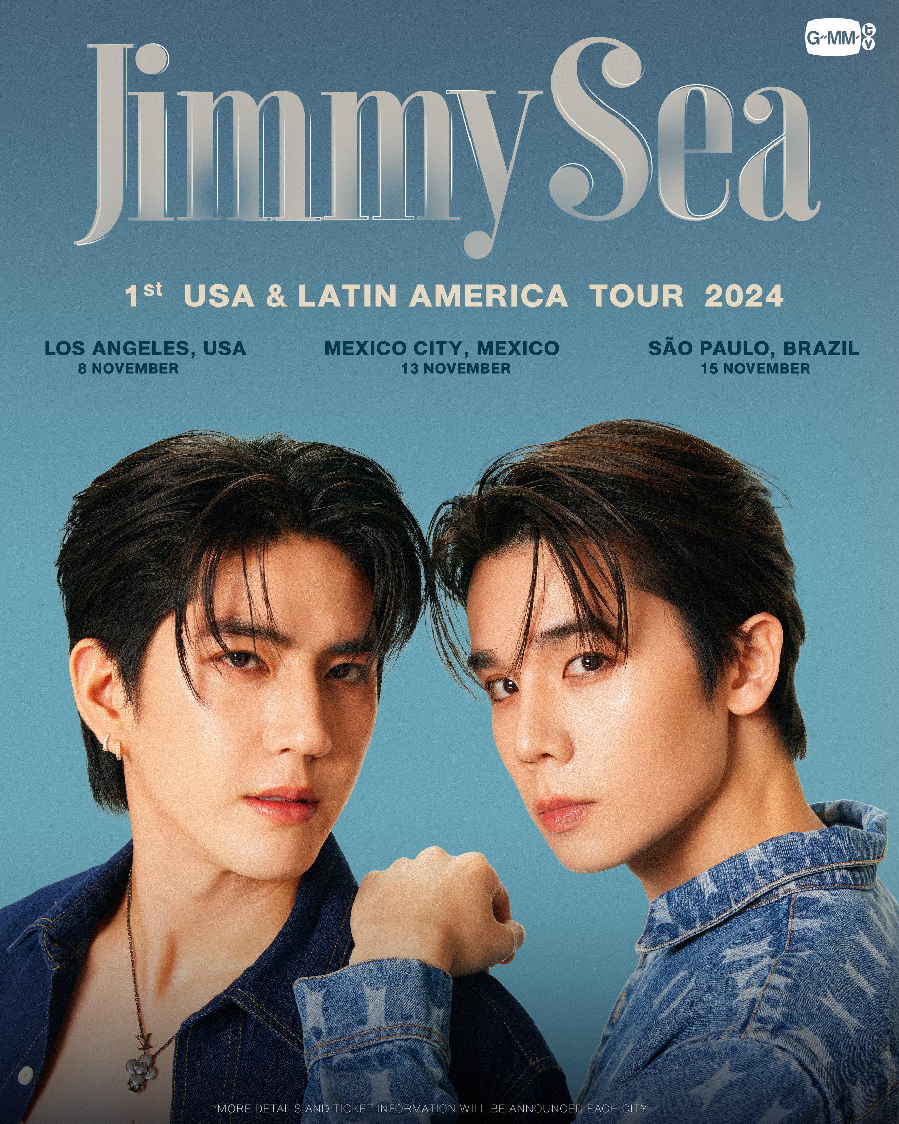 JimmySea USA-Latin America Tour Announced : r/GMMTV