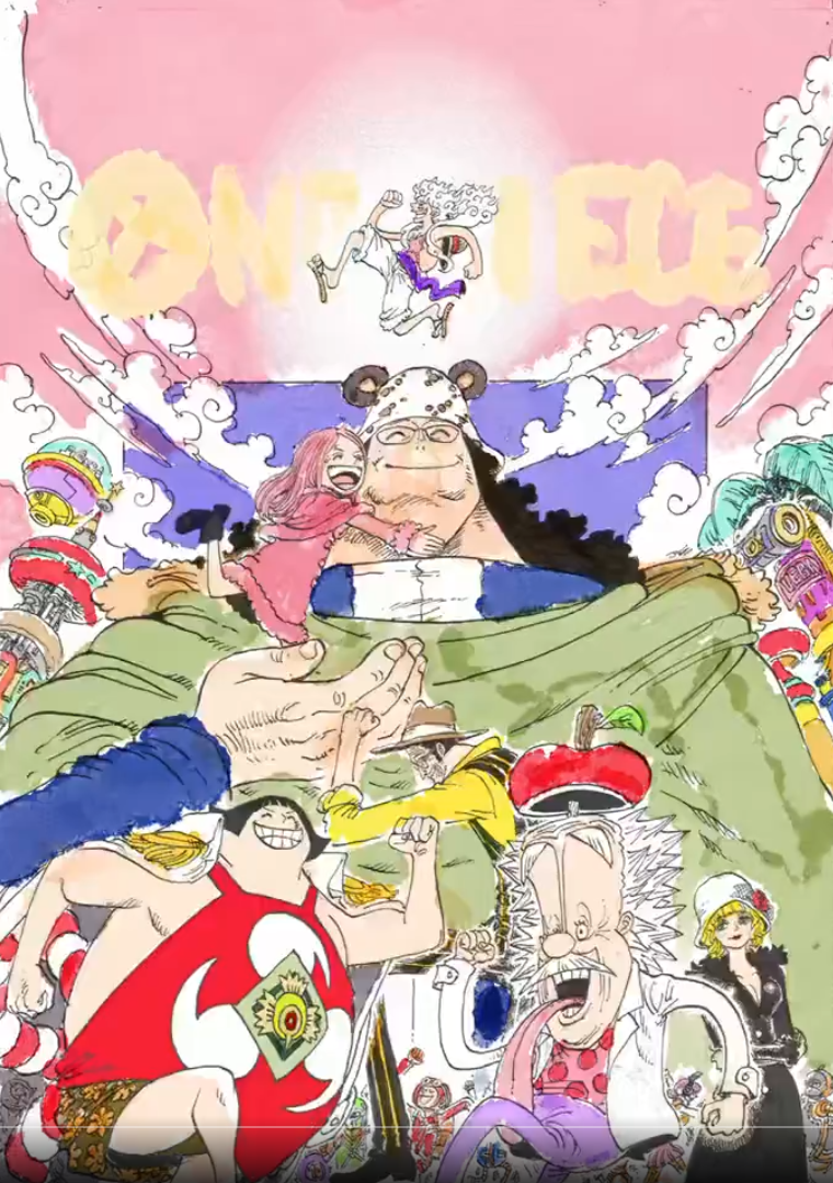 Volume 109 unfinished cover : r/OnePiece