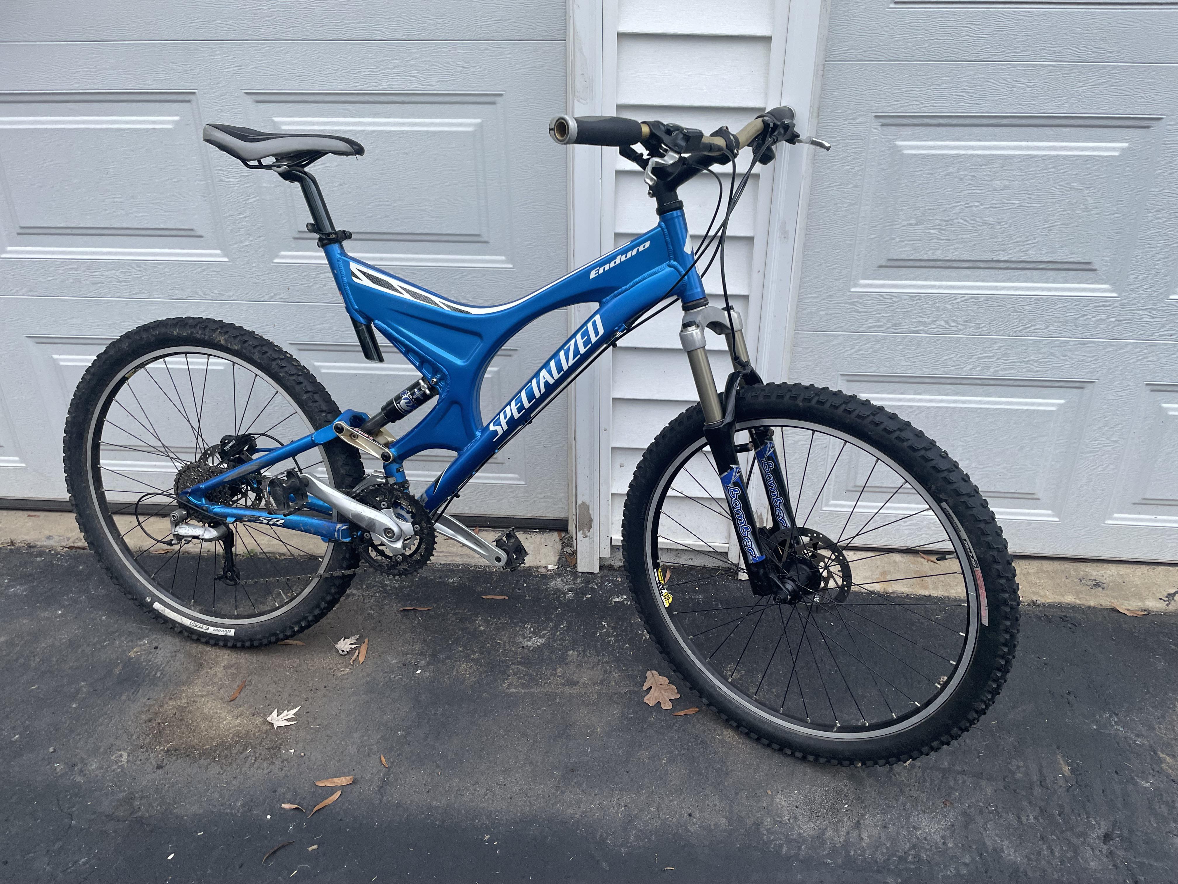 New bike drop-2002 enduro FSR -cost $300 on marketplace. hoping