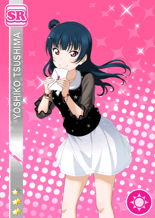 School Idol Tomodachi - Cards Album: #1551 Tsushima Yoshiko SR
