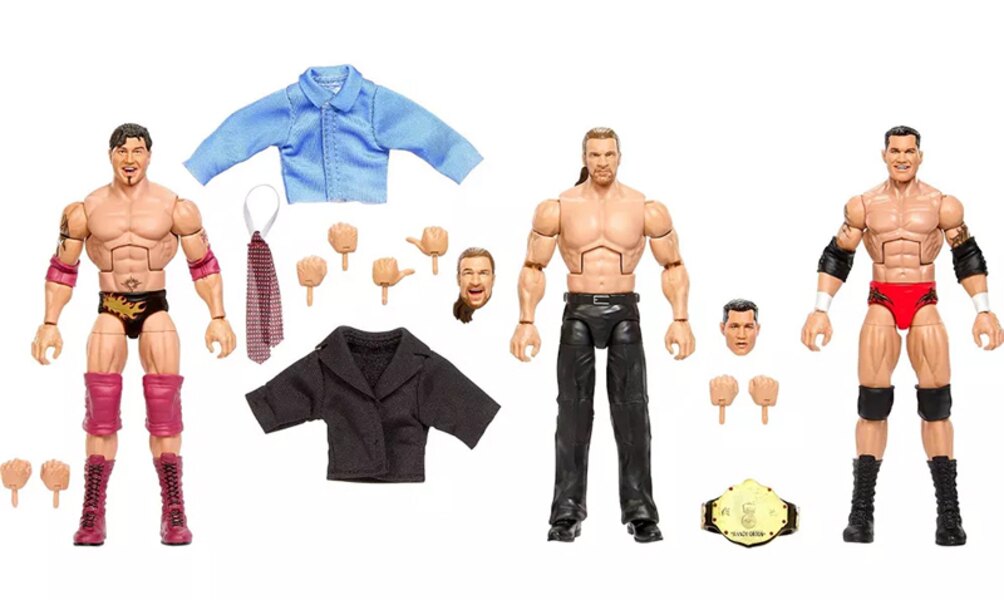 Mattel WWE Elite Evolution Action Figure Set 3-pack - ToyNewsI.com