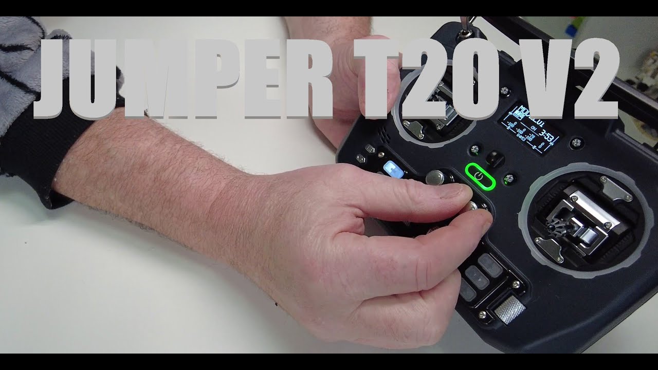 Jumper T20 V2 Transmitter Hall Gimbal ELRS 2 4GHz - YouTube