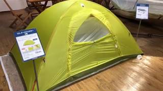 テント】モンベル U.L.ドームシェルター 2型 - YouTube